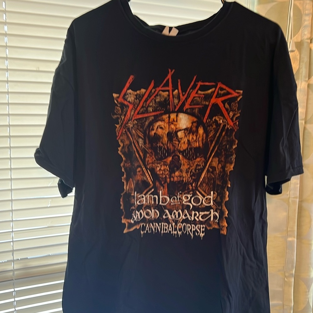 Slayer final world tour 2019 tee size xl